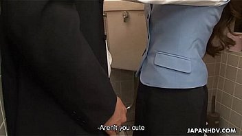 Sucking off a dude in the men's bathroom