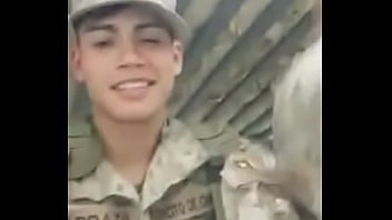 Straight Military showing their dicks on camera