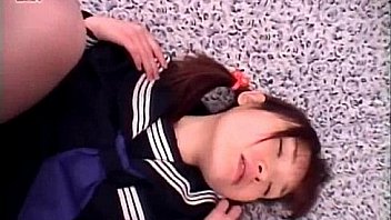 Little jap sweetheart taking hard pounding in school uniform