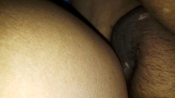 Indian GF nice ass fucking with hubby cum on ass