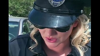 Pretty female cop fucking