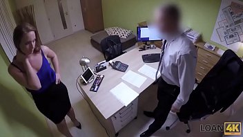 LOAN4K. Naive Nata Lee comes to loan agency and gets owned like a slut