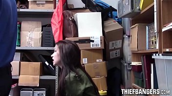 Security Officer Strips & Fucks Teen Thief Suspect Jennifer Jacobs