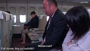 Passengers fuck host attendants on flighting