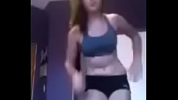 White teen girl stripping and recording her naked body on camera