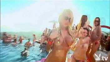 Pool Party with 200 Nude Chicks!