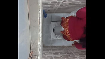 Indian maid peeing