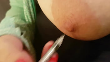 My favourite nipple t. with a needle