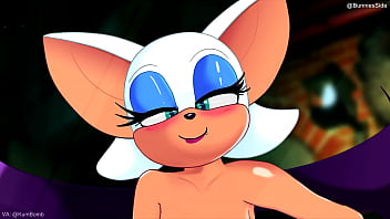 Rouge the bat gives her best boi a wet blowjob - Sonic the Hedgehog porn
