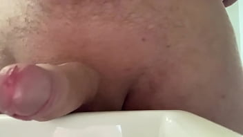 Close up jerking & slapping dock , suck it! Precum, open your mouth..