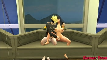 Naruto Hentai Episode 97 Hinata talks to and they end up fucking, she loves her step son's cock since he fucks her better than his Naruto
