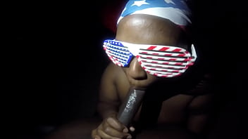 Bbw sucking dick at 2am on fourth of july