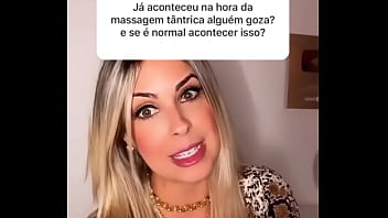 “Joyce se o cliente gozar durante sua massagem, o que você faz? Tenho vontade de conhecer a sua massagem tântrica, mas se eu ficar ereto você pega mal?  Meu site HOT www.soyjoy.sambaplay.tv/