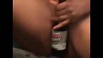 Indian girl masterbating with bottle