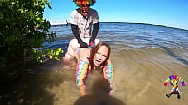 Gibby the clown fucks Tampa whore on the great sea dock