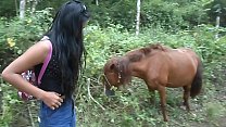 squirting next to horse because horse dick makes me horny from pattaya thailand tiny