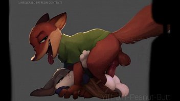 Nick Wilde x Judy Hopps Fucking // 2 Clips