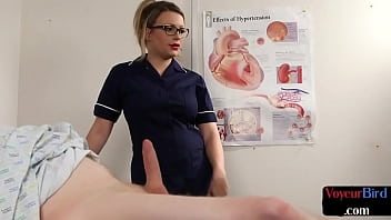 LIngerie voyeur encourages wanker in hospital