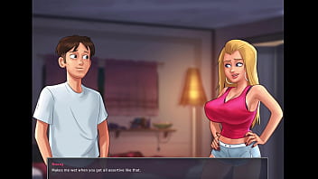 Summertime Saga - Sexiest girl in school has sex with the school nerd (Roxy)